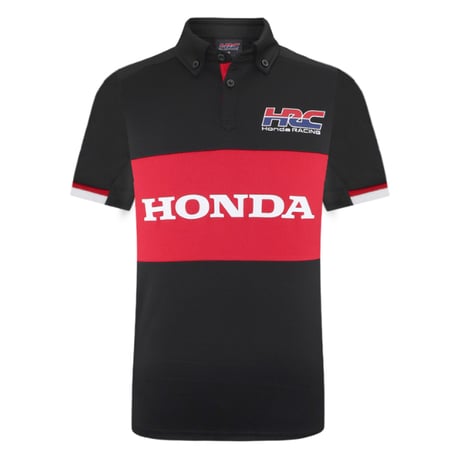 HRC　ラグランポロシャツRedline（ブラック）