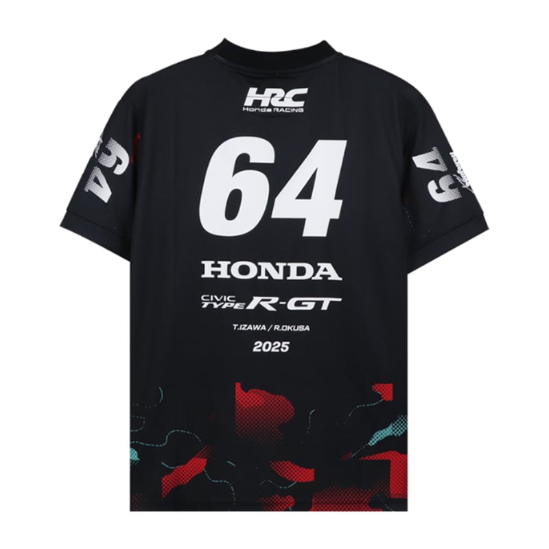SUPER GT参戦チーム×HRCコラボ Tシャツ【Modulo Nakajima Racin