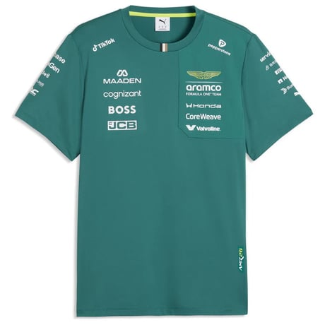 Aston Martin Aramcoレプリカ Tシャツ2026
