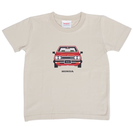 Honda ACCORD Tシャツ(ベージュ)【KIDS】