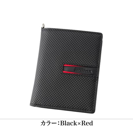 【ノイインテレッセ×Honda×HRC】グラディエント　コンパクト札入（BOX小銭入れ付き札入）