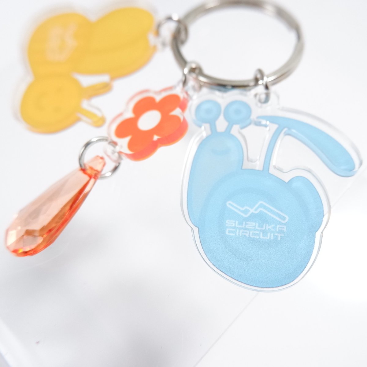 でんでん＆ぶんぶんビーズ付キーホルダー | mobilitystation