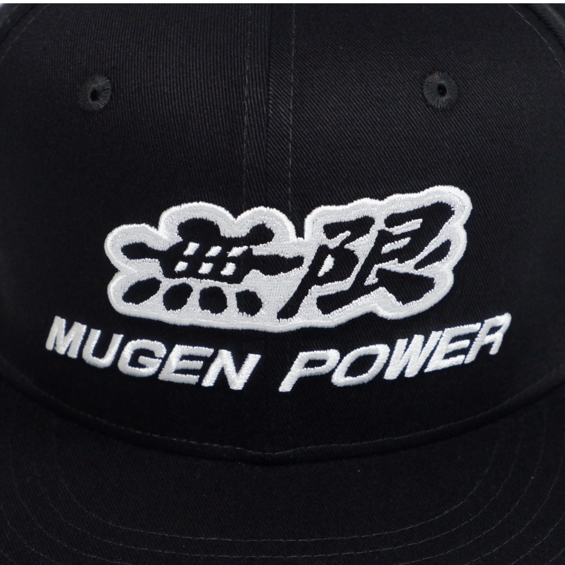 無限MUGEN パワーキャップ【刺繍／ホワイト】 | mobilitystation