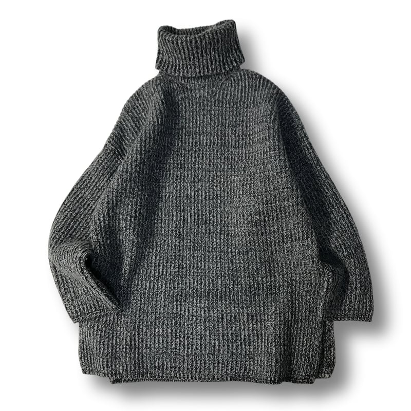 厳選商品】 Acne Studios 立体ローゲージウールタートルニット