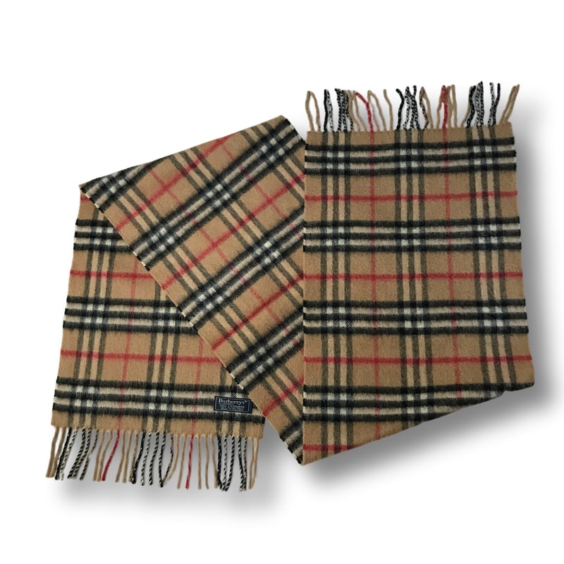 厳選商品】 Burberrys 90s 英国製 カシミヤ100％ ノバチェック