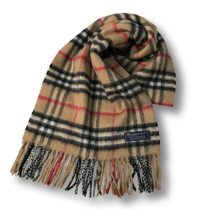 厳選商品】 Burberrys 90s 英国製 カシミヤ100％ ノバチェック