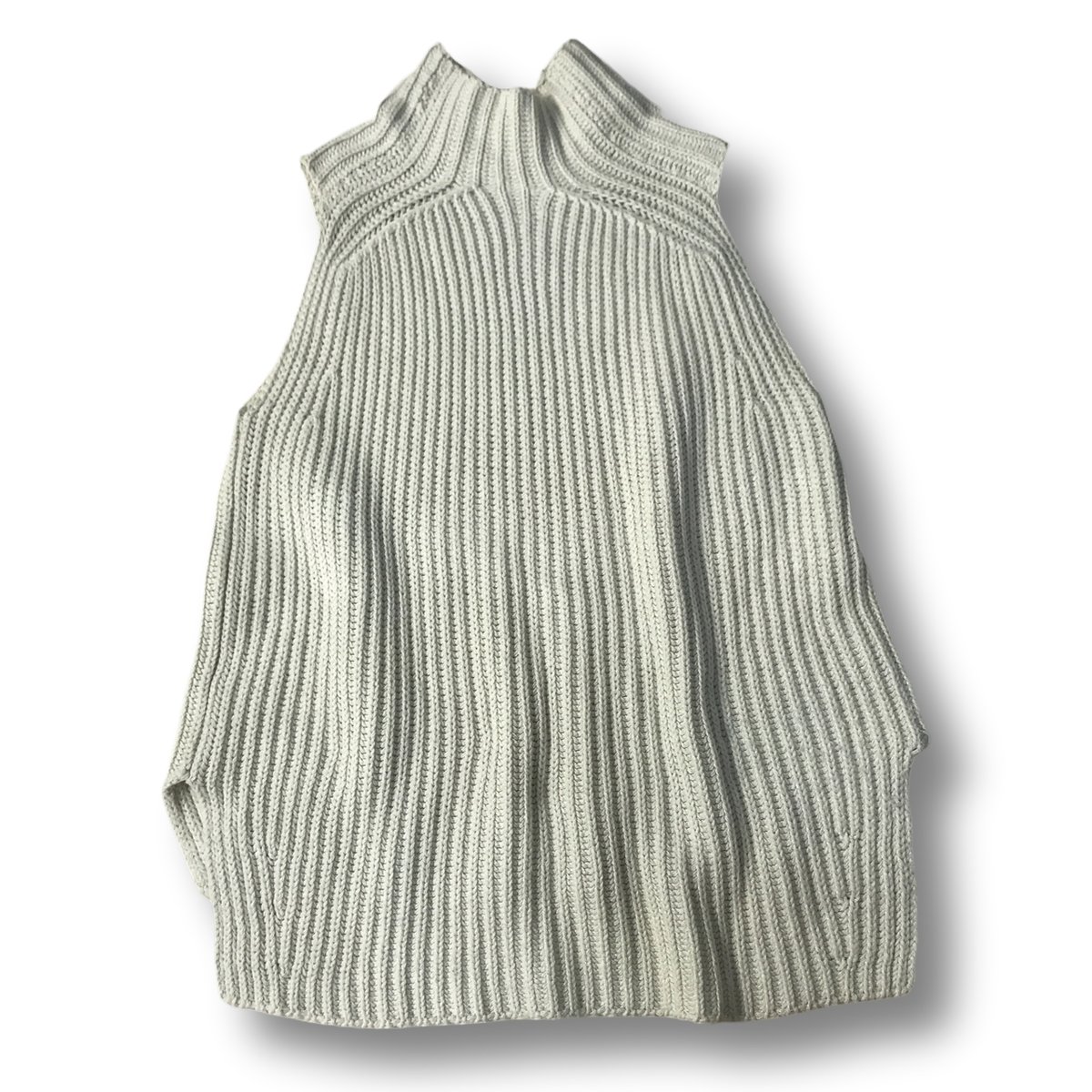 厳選商品】 Drawer ドゥロワー コットンシルクカシミヤ混 リブニット