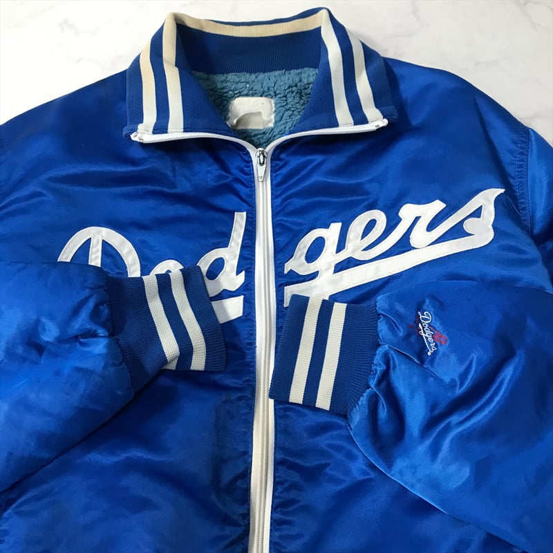 厳選商品】 70〜80s USA製 Dodgers オフィシャル ナイロンスタジアム