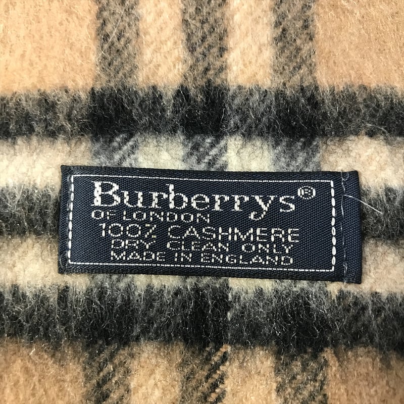 厳選商品】 Burberrys 90s 英国製 カシミヤ100％ ノバチェック