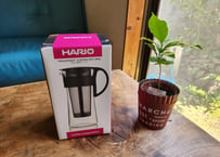 『HARIO』水出し珈琲ポットミニ ショコラブラウン 600ml