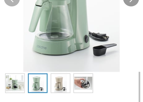 「コッチネ」 コーヒーメーカー