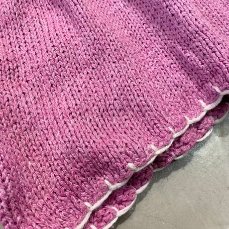 80s' hand made hoodie knit