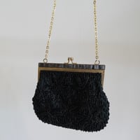 80s' vintage beads mini bag