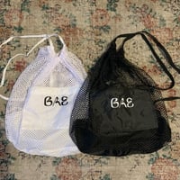 BAE STORE / Shop logo mesh knapsack