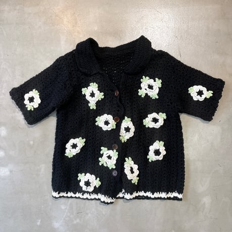 Hand made knit cardigan