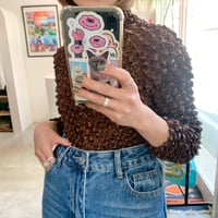 90s' popcorn cardigan