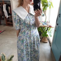 Vintage hand made sailor collar flower all in one