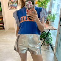 Silver short pants