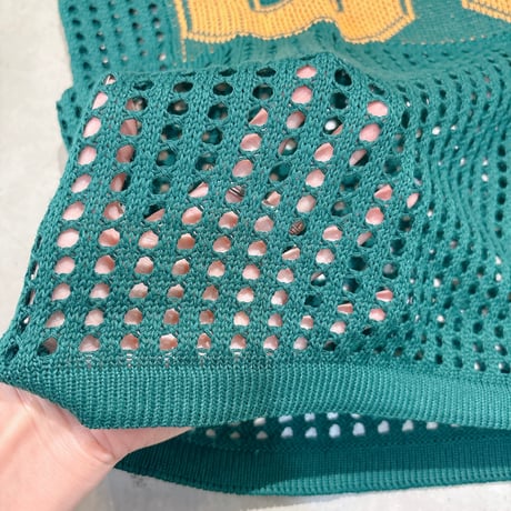 Numbering knit tops