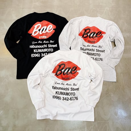 BAE STORE / Shop Logo Long Sleeve Tee