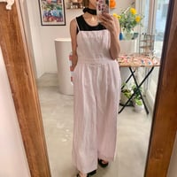 J.CREW pink stripe all in one