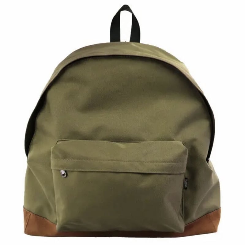PACKING BOTTOM SUEDE BACKPACK (Olive) | LIBERTY