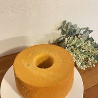 犬用無添加シフォンケーキ　サツマイモ(ホール)