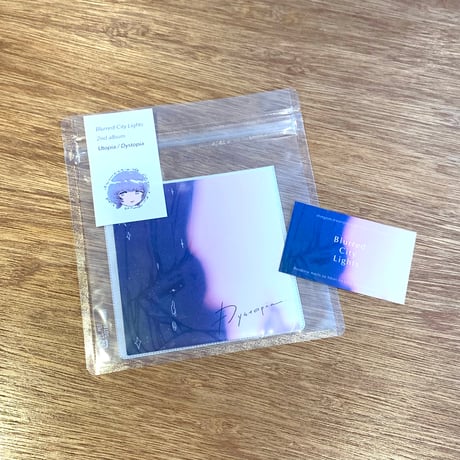 Blurred City Lights - Utopia / Dystopia (CD + カード)
