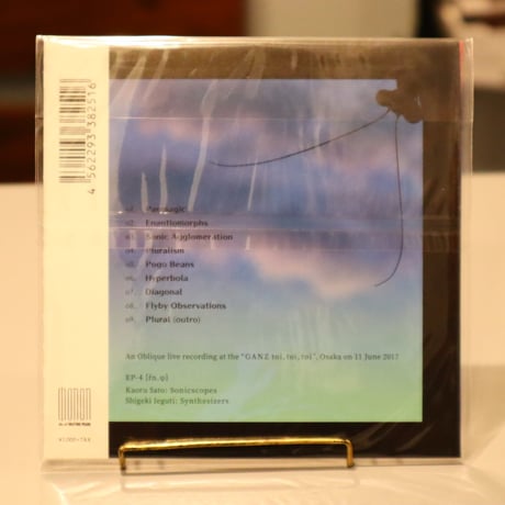 EP-4 [fn.ψ] / OBLIQUES ( CD )