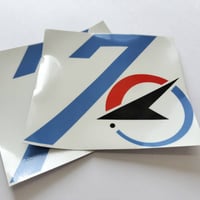 飛実団70thステッカー