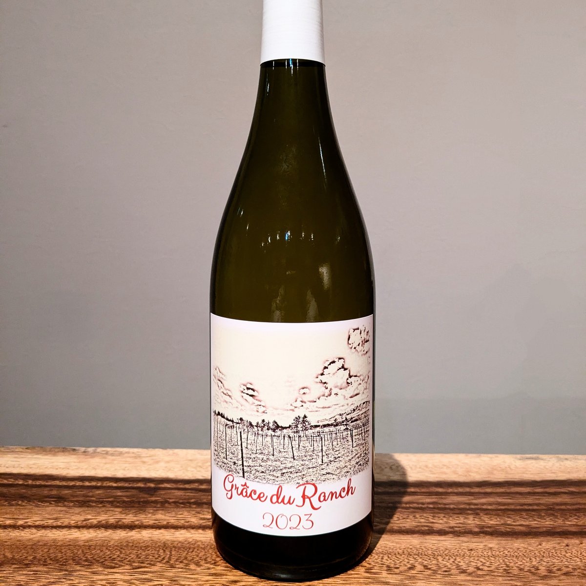 北海道白ワイン2023ビンテージ 2本セット 北海道砂川市産ソーヴィニヨン・ブラン100％ワイン 1本 Grace du Ranch