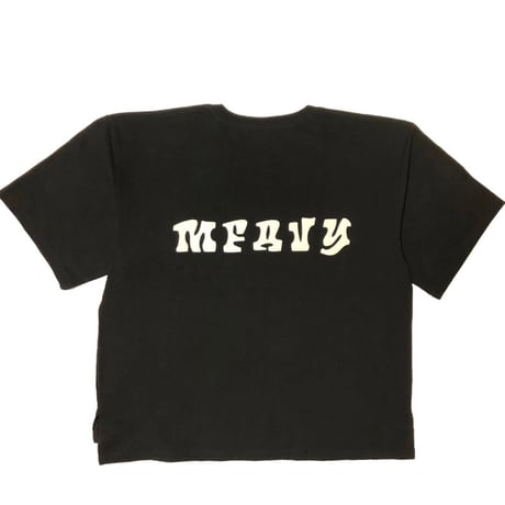 モコプリントオーバースリッド Tシャツ