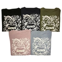 MFAVY マーブルプリントTシャツ