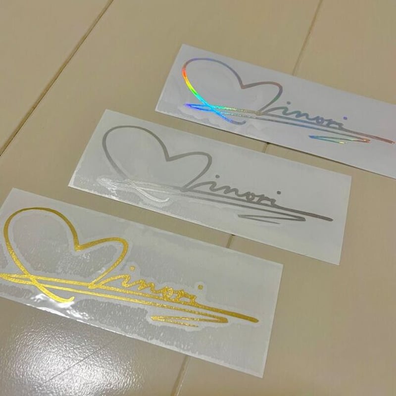M ／【MINORI】Color Signsticker | MFAVY