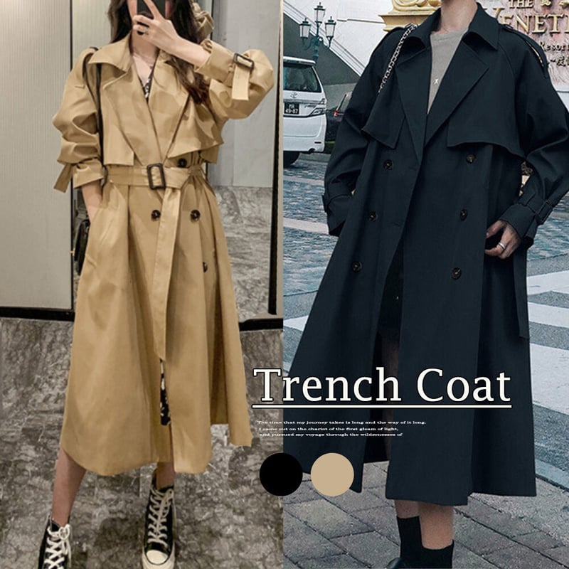 ベルト付きトレンチコート | if/ I