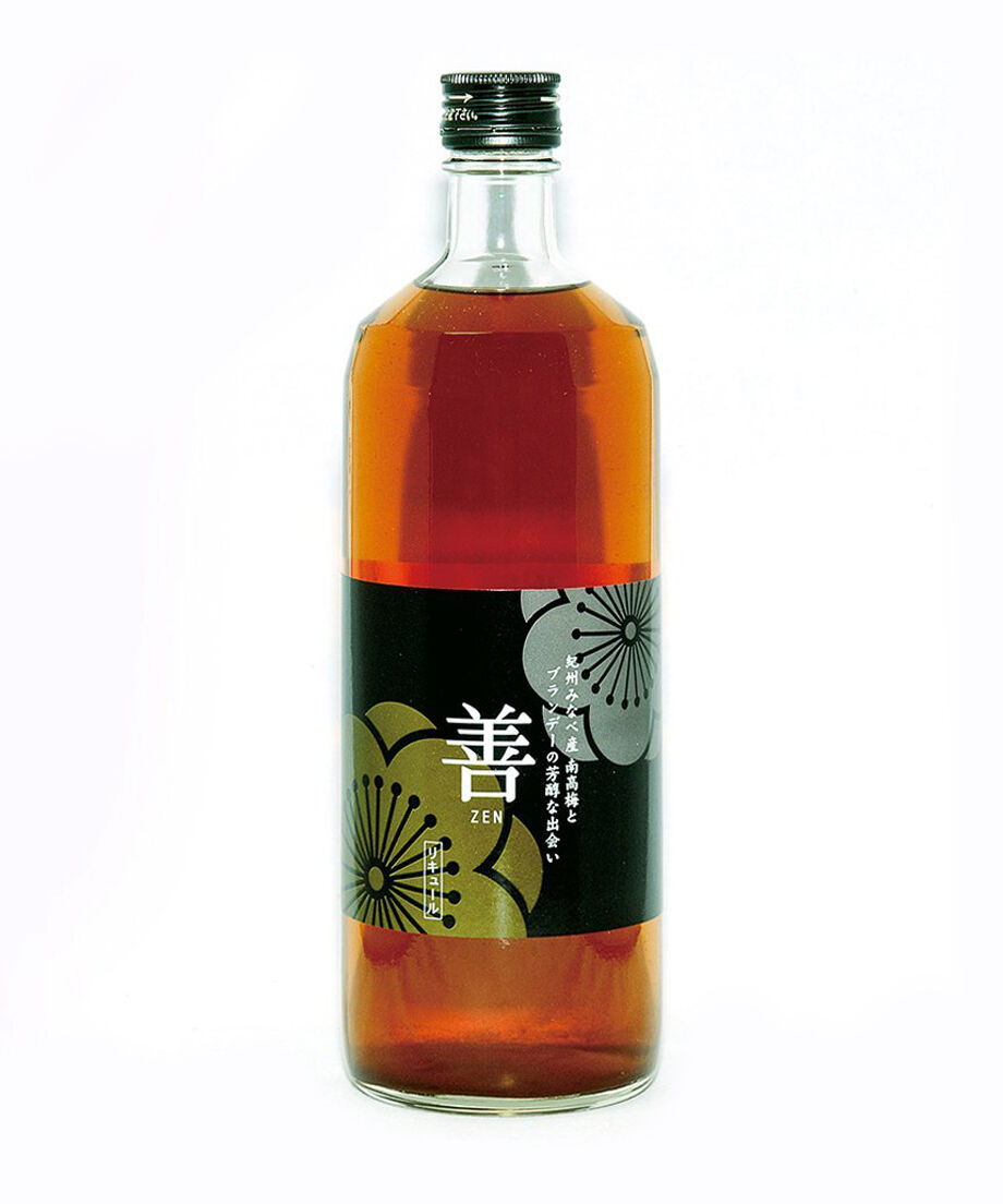 善 -ZEN- ブランデー梅酒 720ml・375ml・140ml（140ml以外クリアケース