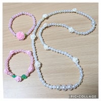 キッズペアブレスレット、ネツクレス