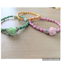 レディースビーズブレスレット