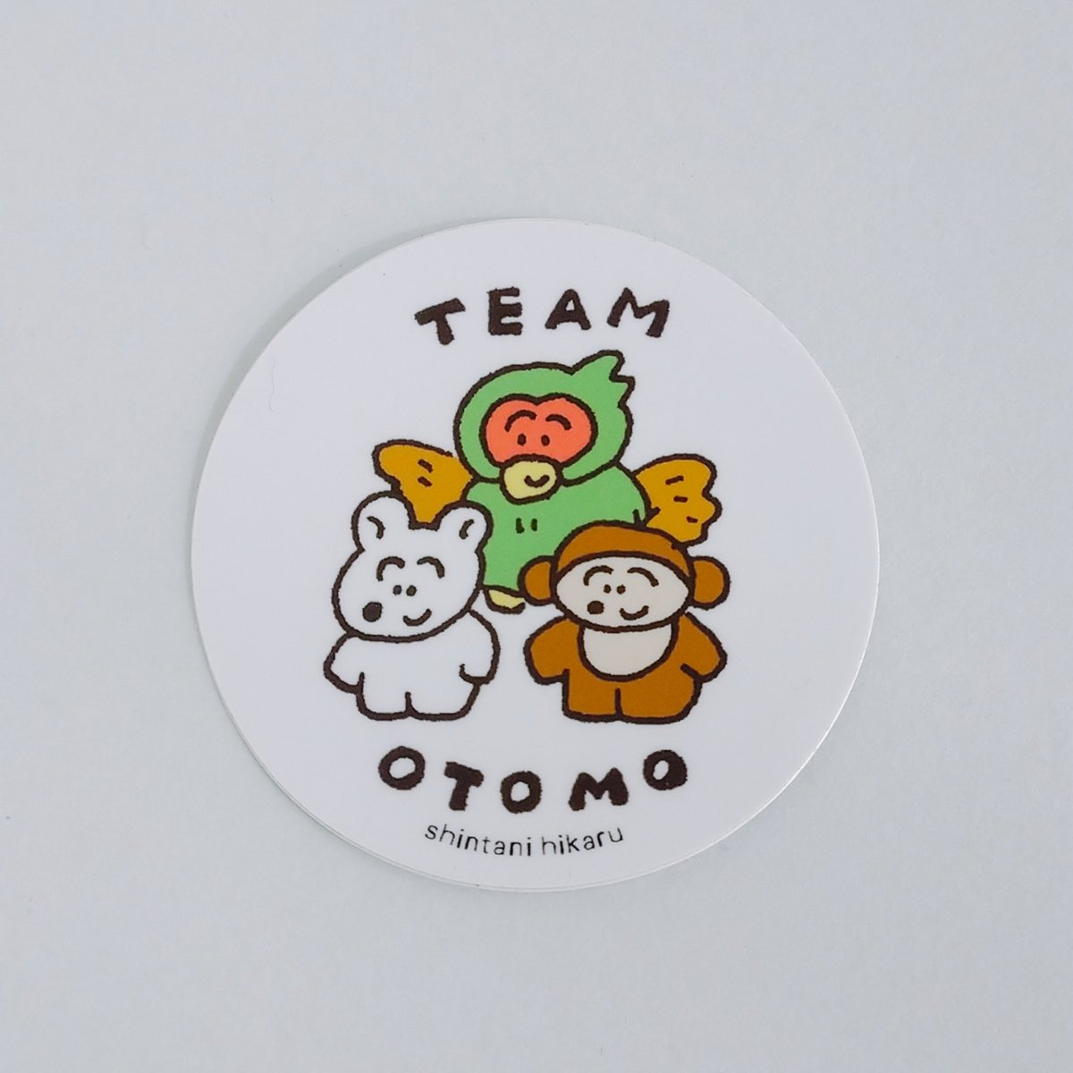 ステッカー／TEAM OTOMO | しんたにひかる