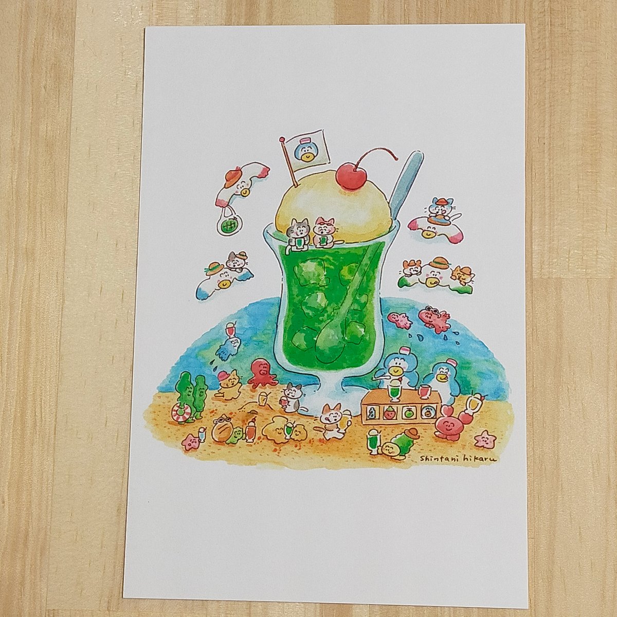 レア‼️クリームソーダーポスター3枚 1562984803-1949x2000.png.3.