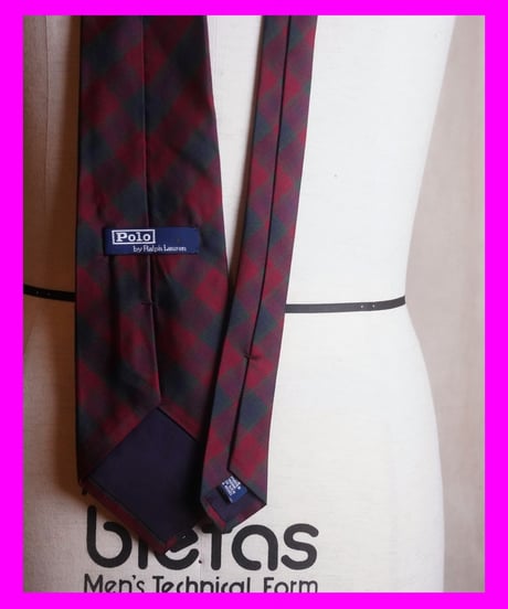 POLO by RALPH LAUREN USED TIE①