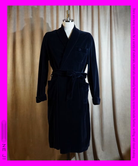 PIERRE CARDIN Velvet Gown Coat