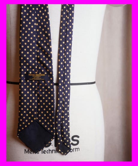 BROOKS BROTHERS USED TIE①