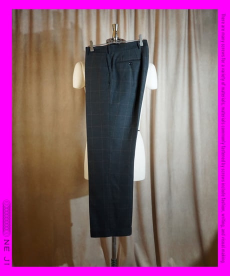 1990's KENZO Window Pane Suit