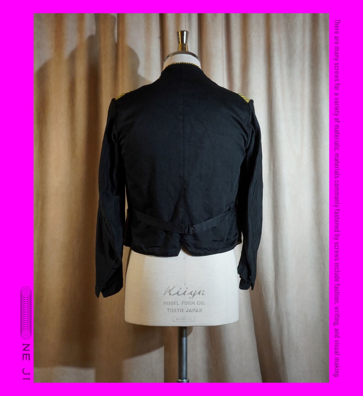 1920's French Servant Jacket | NEJI-WEB STORE
