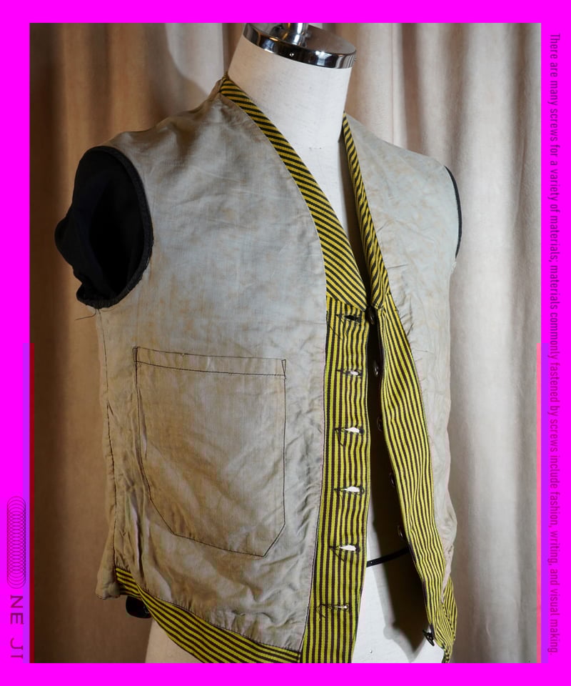 1920's French Servant Jacket | NEJI-WEB STORE