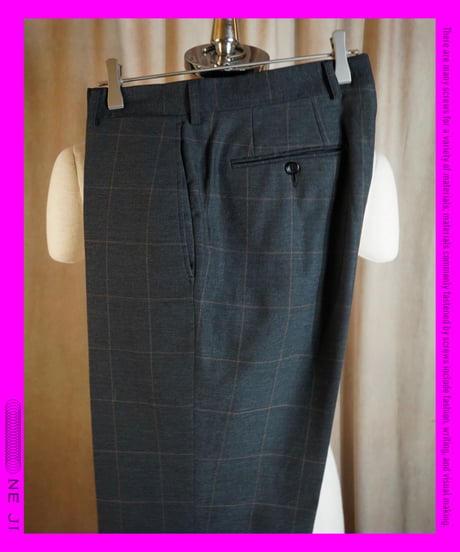 1990's KENZO Window Pane Suit