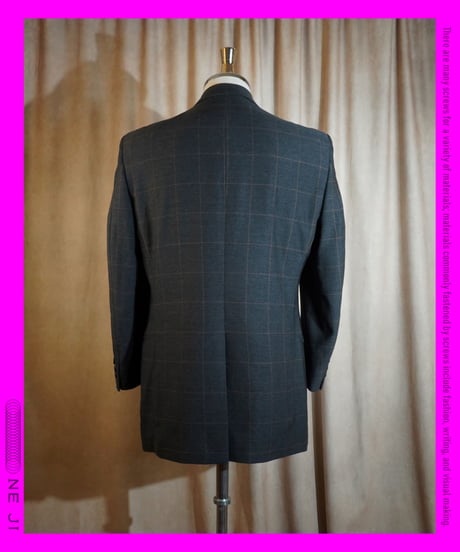 1990's KENZO Window Pane Suit