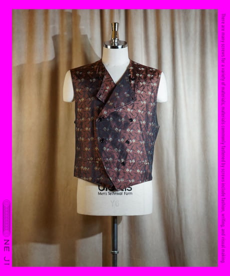1990's KENZO Embroidered Silk Gilet
