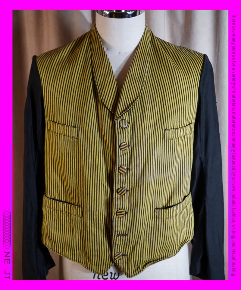1920's French Servant Jacket | NEJI-WEB STORE